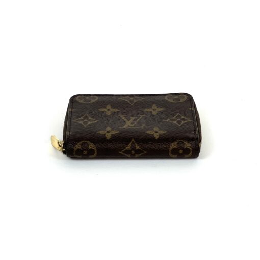 Louis Vuitton Monogram Canvas Zippy Coin Purse Wallet Brown - Image 4