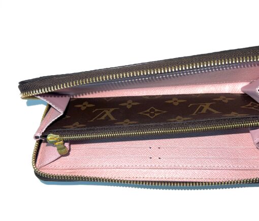 Louis Vuitton Monogram Canvas Clémence Wallet Rose Ballerine - Image 12