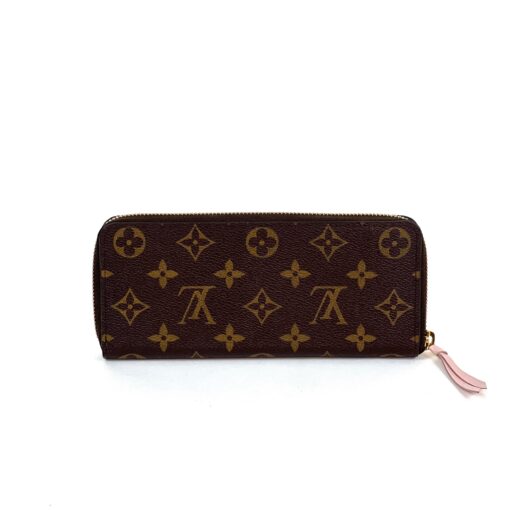 Louis Vuitton Monogram Canvas Clémence Wallet Rose Ballerine - Image 9