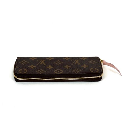 Louis Vuitton Monogram Canvas Clémence Wallet Rose Ballerine 8