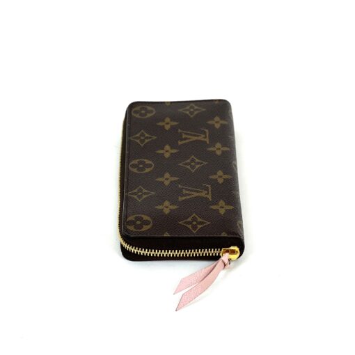 Louis Vuitton Monogram Canvas Clémence Wallet Rose Ballerine - Image 7