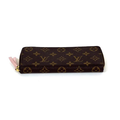 Louis Vuitton Monogram Canvas Clémence Wallet Rose Ballerine - Image 6