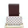 Louis Vuitton Damier Azur Canvas Zippy Wallet Beige 2