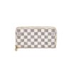 Louis Vuitton Damier Azur Canvas Zippy Wallet Beige 4