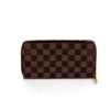 Louis Vuitton Canvas Zippy Wallet Brown Ebene 2011 2