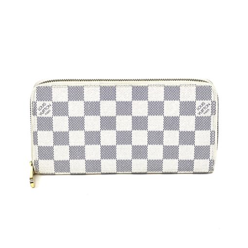 Louis Vuitton Damier Azur Canvas Zippy Wallet