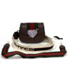 Gucci Small Linea Totem Bag Brown with Crystal Heart 3