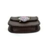 Gucci Small Linea Totem Bag Brown with Crystal Heart 11