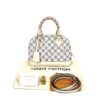 Louis Vuitton Damier Azur Canvas Alma BB Braided Handle Crossbody 20