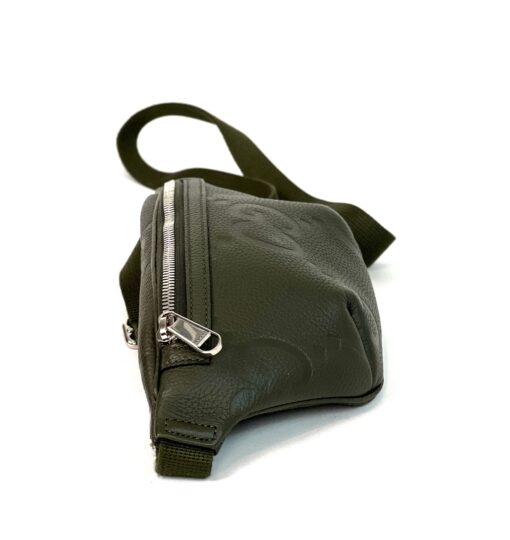 Gucci Large G Olive Green Small Bum Bag - Image 7