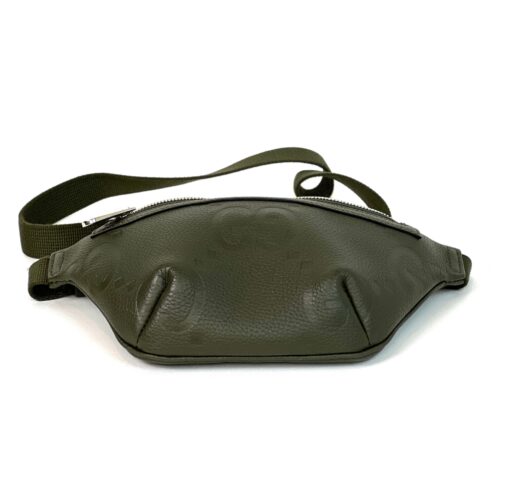 Gucci Large G Olive Green Small Bum Bag - Image 6