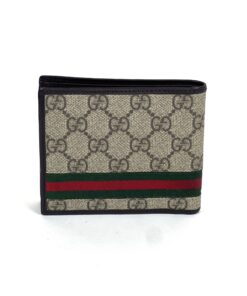 Gucci Supreme Web Bi-Fold Wallet 2