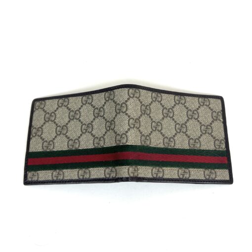 Gucci Supreme Web Bi-Fold Wallet - Image 3