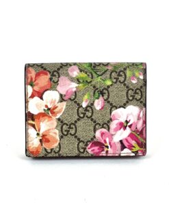 Gucci Blooms Leather Card Case Wallet 2