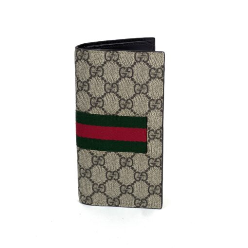 Gucci Supreme Web Long Wallet