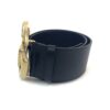 Gucci Marmont 3″ Extra Wide Black Leather Belt Double G Size 85 #2 6