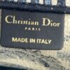 CHRISTIAN DIOR Canvas Embroidered Large Palm Tree Toile De Jouy Book Tote Blue Multicolor 13