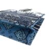 CHRISTIAN DIOR Canvas Embroidered Large Palm Tree Toile De Jouy Book Tote Blue Multicolor 16