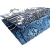 CHRISTIAN DIOR Canvas Embroidered Large Palm Tree Toile De Jouy Book Tote Blue Multicolor 15