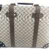 Gucci Supreme Monogram Globe-Trotter Carry-On Brown Limited Edition 19