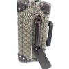 Gucci Supreme Monogram Globe-Trotter Carry-On Brown Limited Edition 17