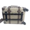 Gucci Supreme Monogram Globe-Trotter Carry-On Brown Limited Edition 7