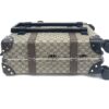 Gucci Supreme Monogram Globe-Trotter Carry-On Brown Limited Edition 6