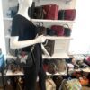 Gucci Linea Crystal Butterfly Stripe Small Totem Shoulder Bag Black 2