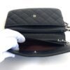 CHANEL Black Classic Wallet On Chain WOC Crossbody Lambskin SHW (Copy) 11