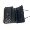 CHANEL Black Classic Wallet On Chain WOC Crossbody Lambskin SHW (Copy) 10