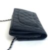 CHANEL Black Classic Wallet On Chain WOC Crossbody Lambskin SHW (Copy) 20