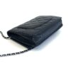 CHANEL Black Classic Wallet On Chain WOC Crossbody Lambskin SHW (Copy) 17