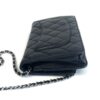 CHANEL Black Classic Wallet On Chain WOC Crossbody Lambskin SHW (Copy) 7