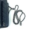 CHANEL Black Classic Wallet On Chain WOC Crossbody Lambskin SHW (Copy) 23