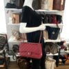 Chanel Caviar Quilted Jumbo Double Flap Deep Red Silver Series 14 2