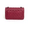 Chanel Caviar Quilted Jumbo Double Flap Deep Red Silver Series 14 9
