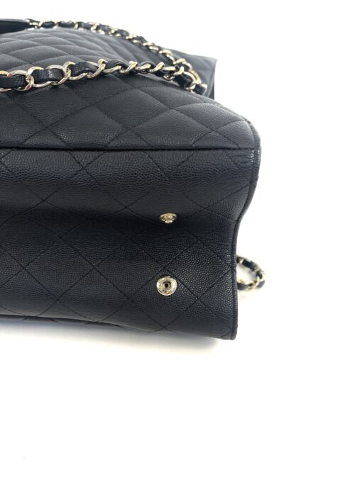 Chanel Black Caviar Classic Large Shopping Tote GHW 19