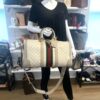Gucci Savoy Medium Duffle Bag Supreme Coated Canvas 3