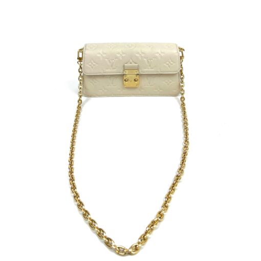 Louis Vuitton Empreinte Metis Wallet On Chain Cream Shoulder Bag WOC 15