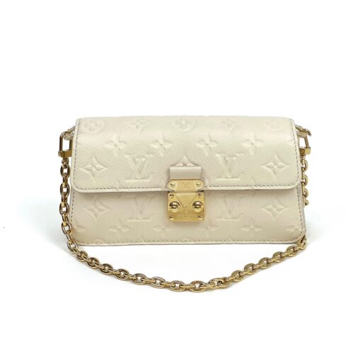 Louis Vuitton Empreinte Metis Wallet On Chain Cream Shoulder Bag WOC