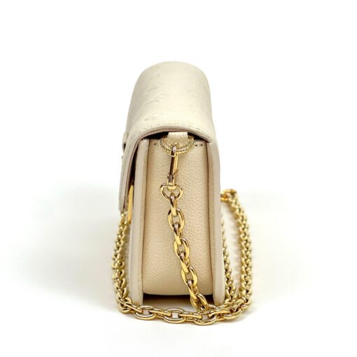 Louis Vuitton Empreinte Metis Wallet On Chain Cream Shoulder Bag WOC 14