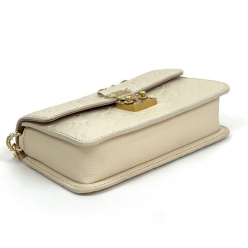 Louis Vuitton Empreinte Metis Wallet On Chain Cream Shoulder Bag WOC - Image 11