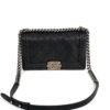 Chanel Chevron Double Zip Clutch Crossbody with Chain 20