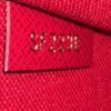 Louis Vuitton Damier Ebene Pochette Felicie Crossbody with Cerise Red Interior 7