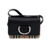 Burberry Haymarket Check Brown Flap Crossbody or Clutch 23