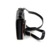 BURBERRY Goatskin Vintage Check Mini D-Ring Bag Black Crossbody 13