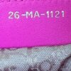 Christian Dior Lady Dior Medium Lambskin Cannage Hot Pink Silver (Copy) 5