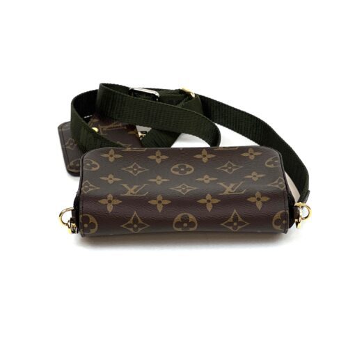 Louis Vuitton Monogram Felicie Strap and Go Khaki - Image 11