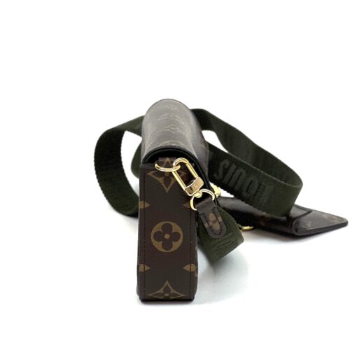 Louis Vuitton Monogram Felicie Strap and Go Khaki 10