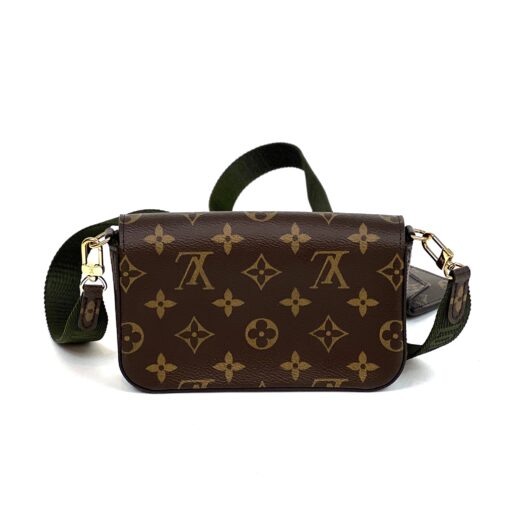 Louis Vuitton Monogram Felicie Strap and Go Khaki 4